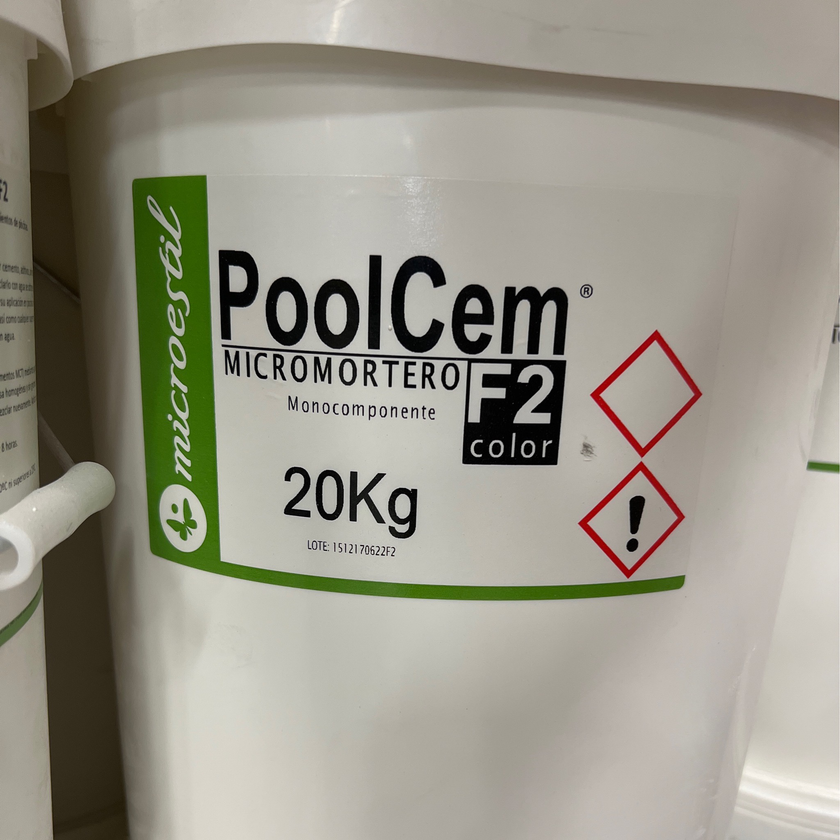 PoolCem F2 MicroCement