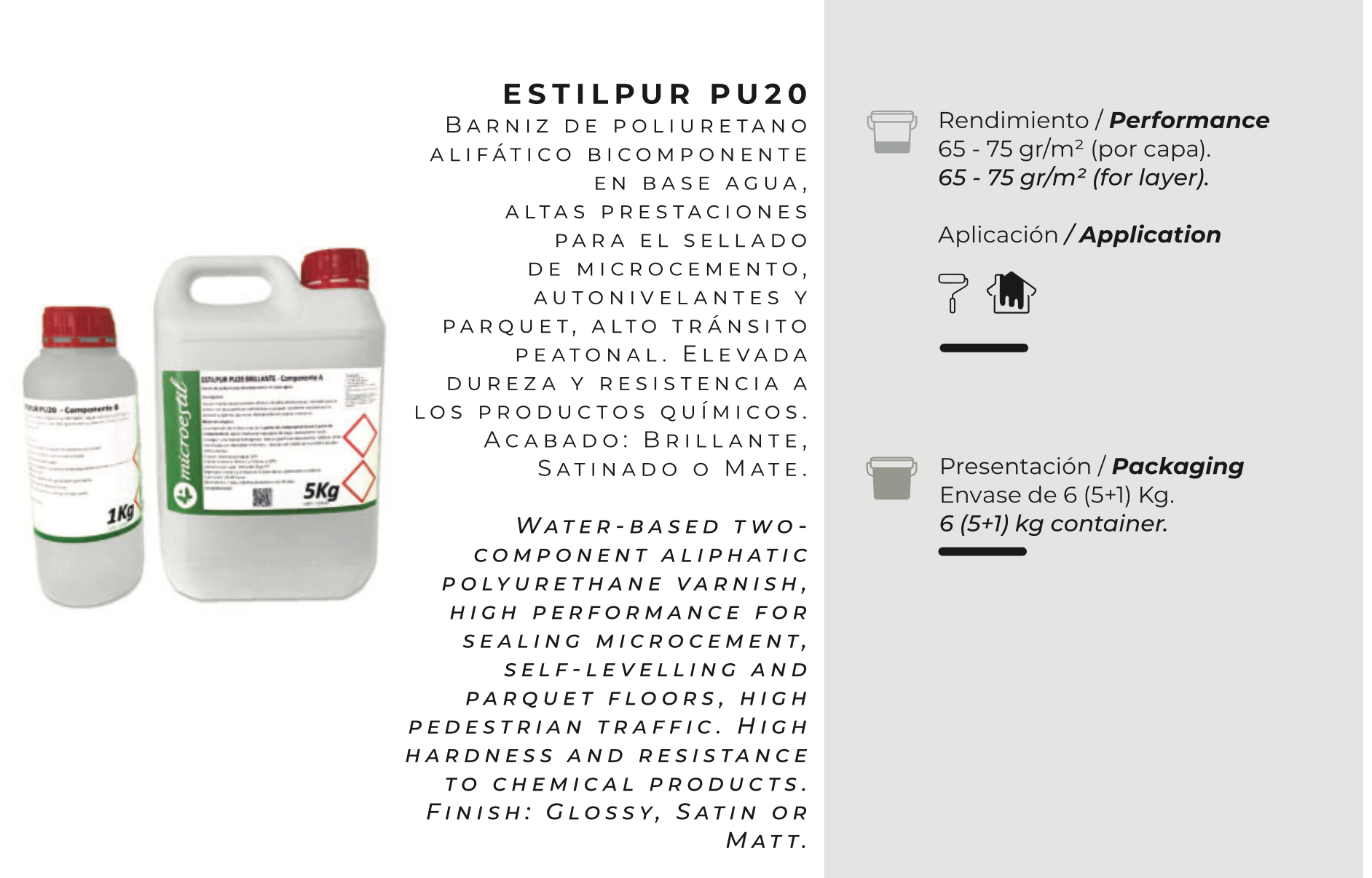 Estilpur PU20 2 Part Sealer