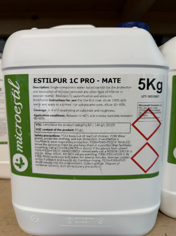 Estilpur 1C PRO Breathable Sealer Interior Exterior