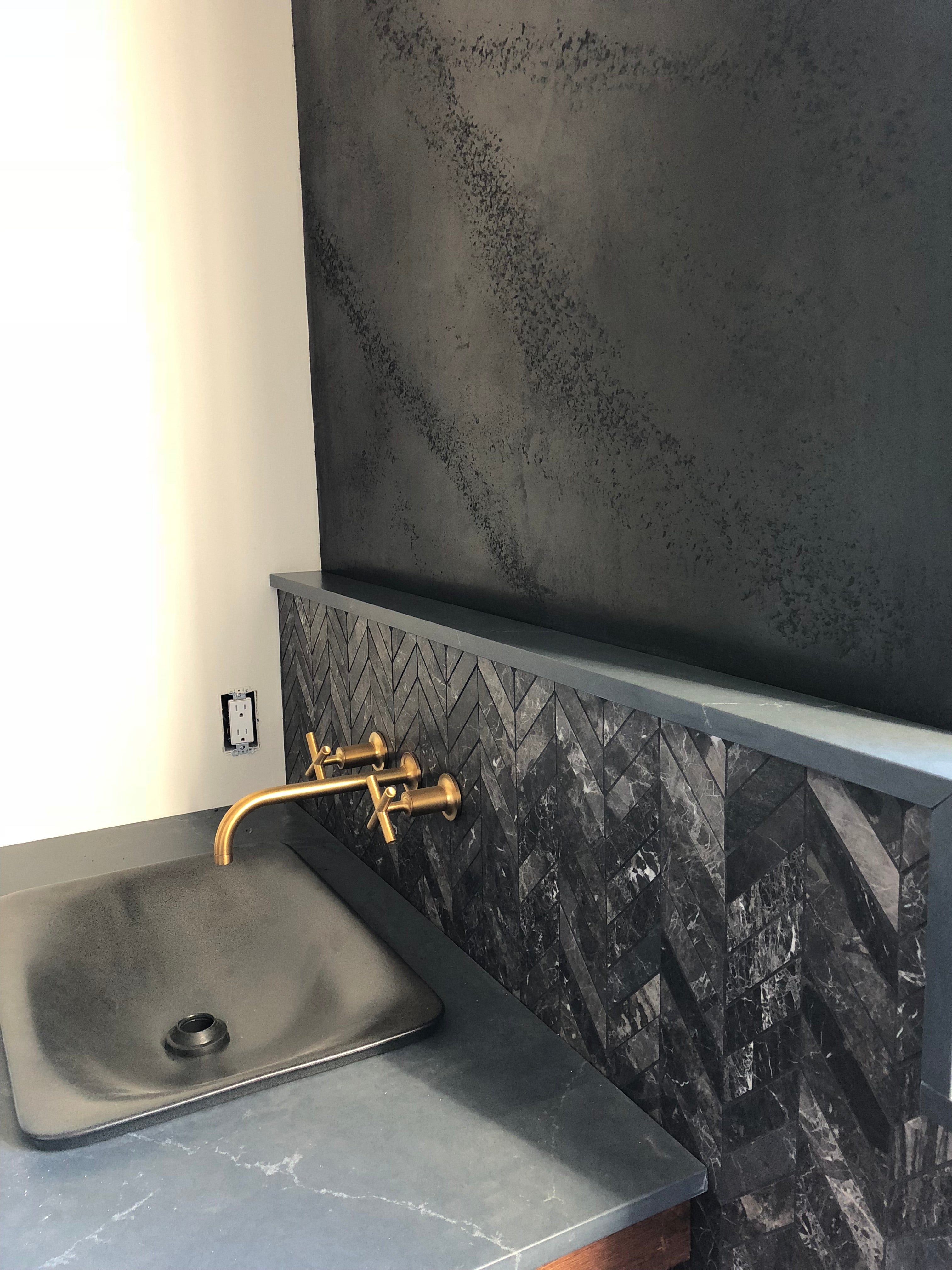 Jet Black Carrara Marmorino  8kg