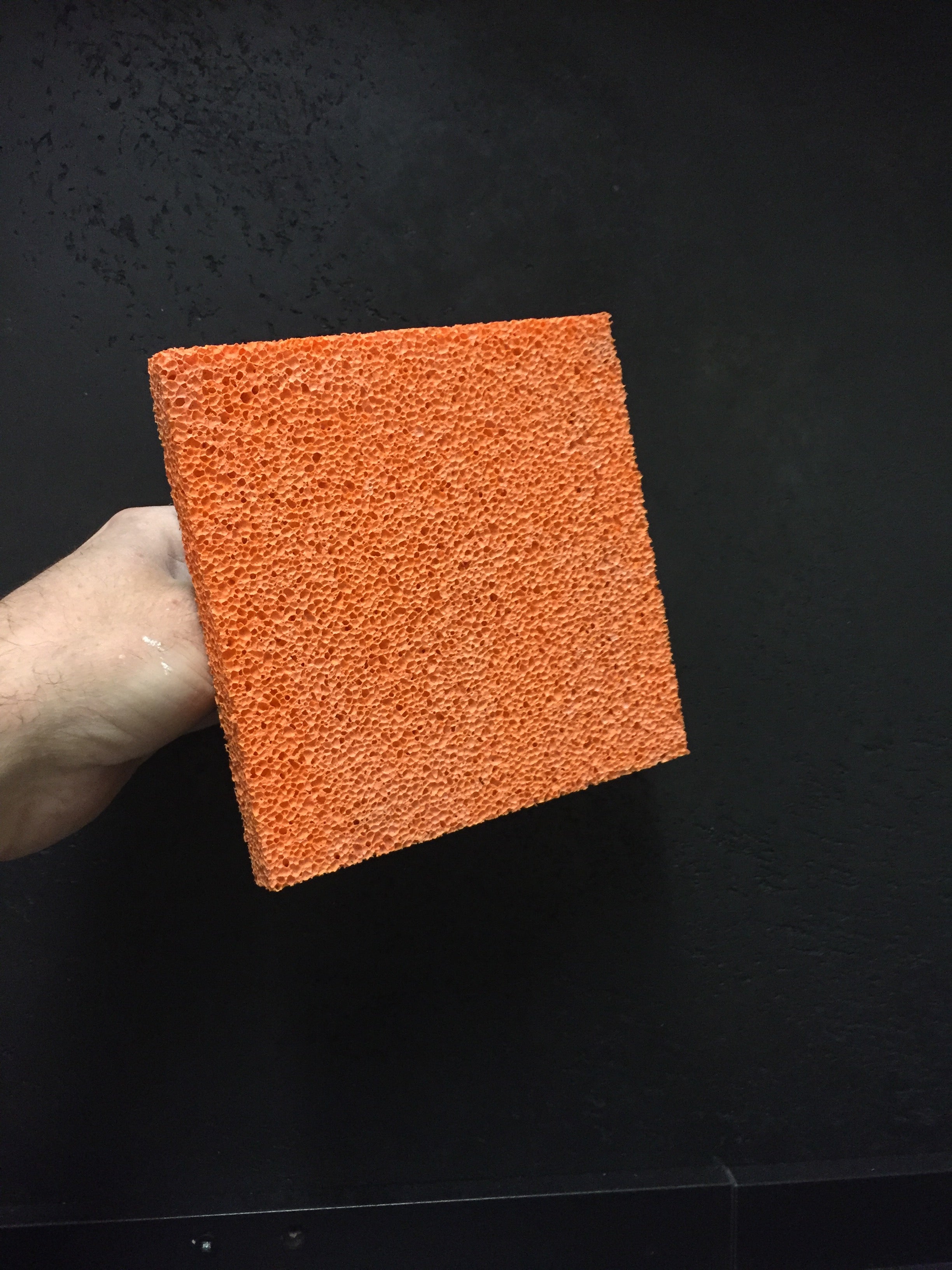 313ORM Orange soft-sponge float