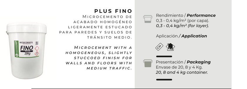 Plus Fino MicroCement