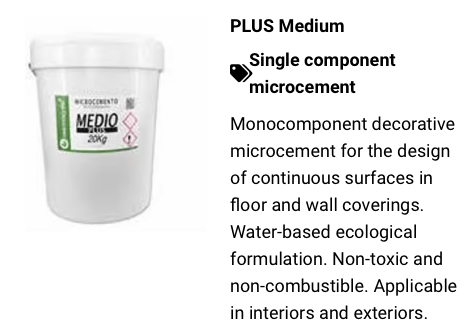 Plus Medio MicroCement
