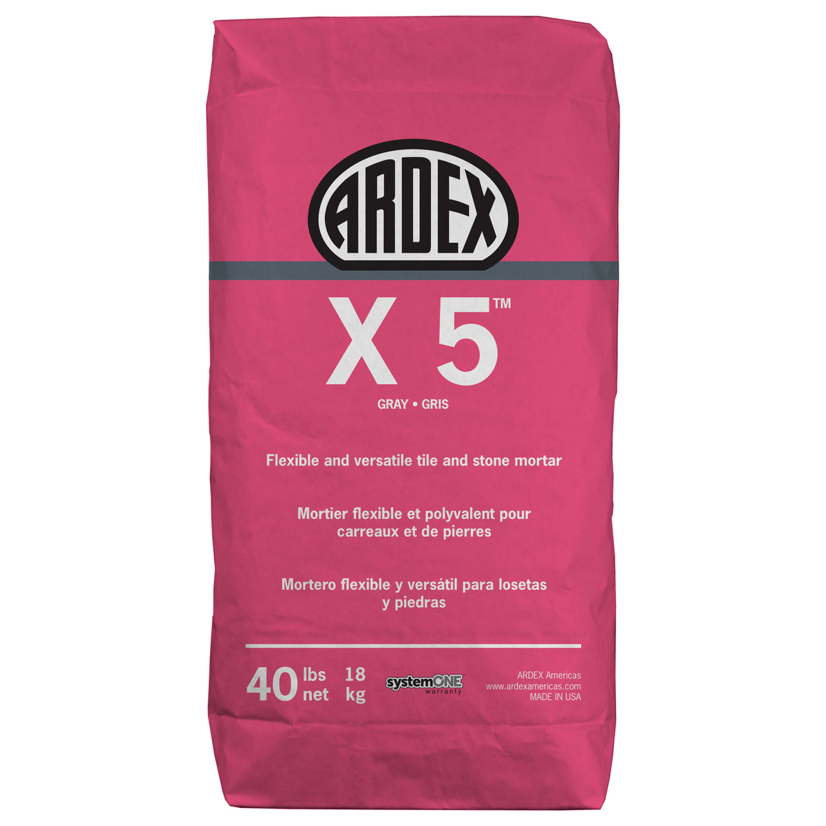 ARDEX X5 mortar bag